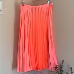 NWT PINK MIDI Skirt